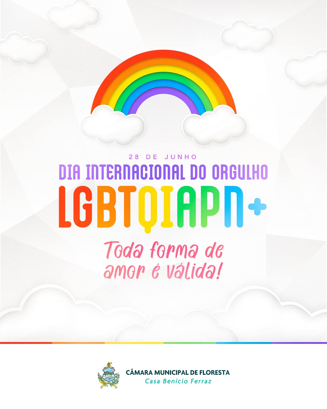 28 de Junho - Dia do Orgulho LGBTQIA+