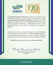 Convite para Sessão Solene comemorativa aos 170 anos de Emancipação Política de Floresta