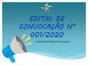 EDITAL DE CONVOCAÇÃO N° 001/2020