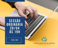 SESSÃO ORDINÁRIA ONLINE