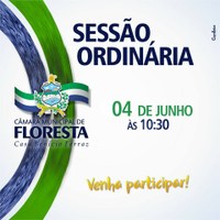 SESSÃO ORDINÁRIA - PARTICIPE!